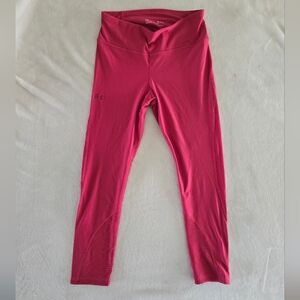 Dark Rose Under Armour cropped leggings